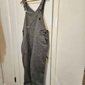 Duluth Trading Company 40 Grit gray overalls